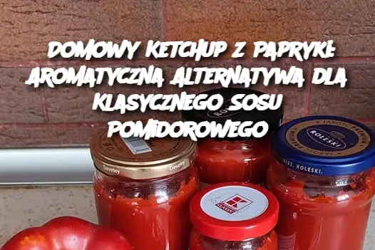 Domowy Ketchup z Papryki: Aromatyczna Alternatywa dla Klasycznego Sosu Pomidoroweg