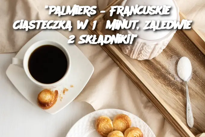 "Palmiers – Francuskie Ciasteczka w 15 Minut, Zaledwie 2 Składniki!"