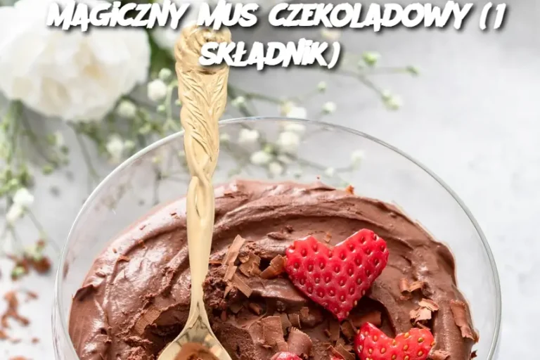 Magiczny mus czekoladowy (1 składnik)