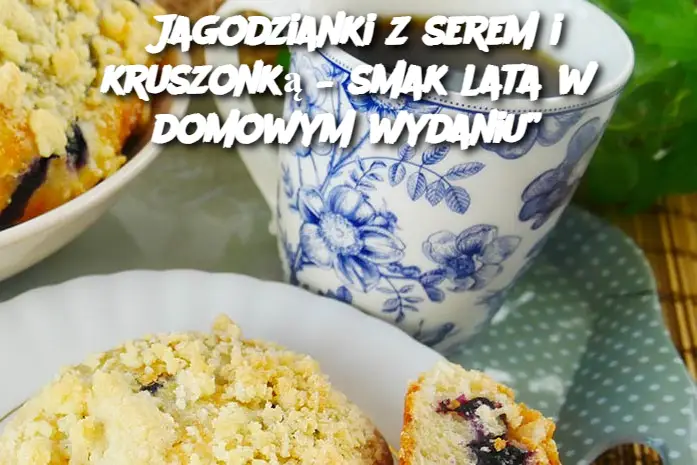 Jagodzianki z serem i kruszonką – smak lata w domowym wydaniu”