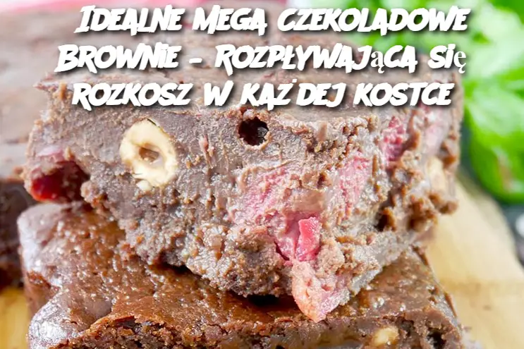 Idealne Mega Czekoladowe Brownie – Rozpływająca się rozkosz w każdej kostce