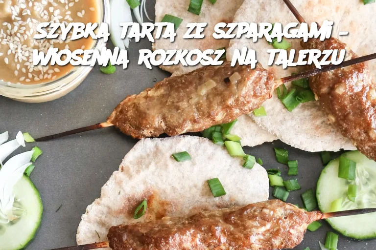 Szybka tarta ze szparagami – wiosenna rozkosz na talerzu