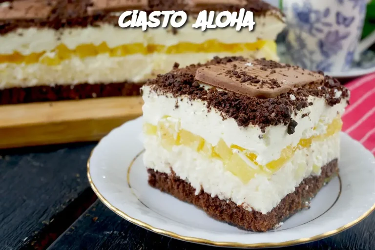 Ciasto Aloha – Tropikalny Raj na Twoim Talerzu