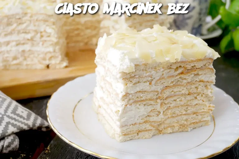 Ciasto Marcinek bez pieczenia w 15 minut