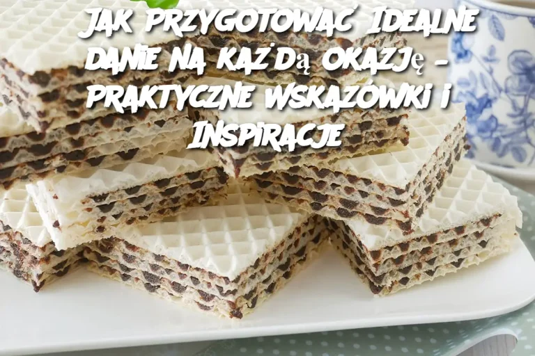 Wafle z grysikiem – pyszne i proste do zrobienia