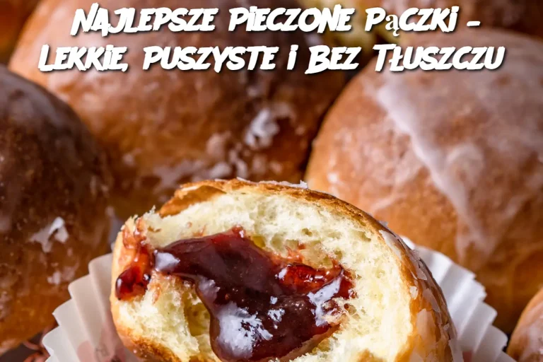 Najlepsze Pieczone Pączki – Lekkie, Puszyste i Bez Tłuszczu