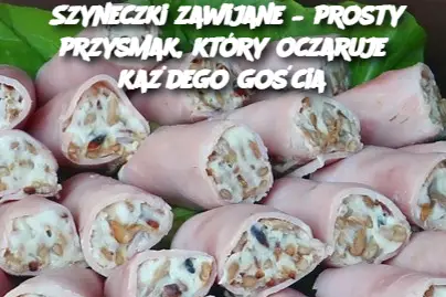 Szyneczki zawijane – prosty przysmak, który oczaruje każdego gościa